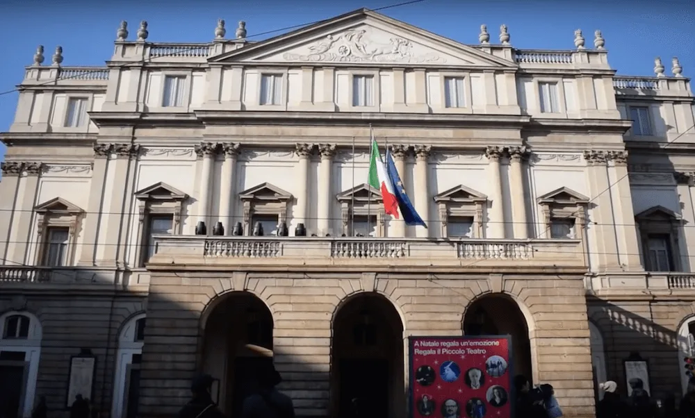 Teatro alla Scala, the most famous theatre in Milan