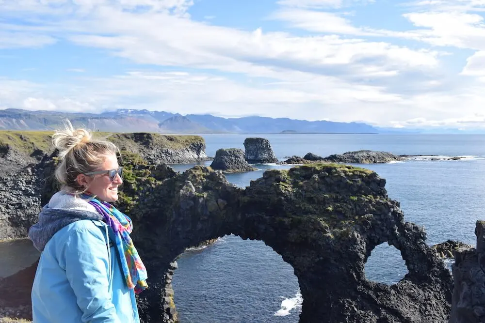 Exploring Iceland's coastline