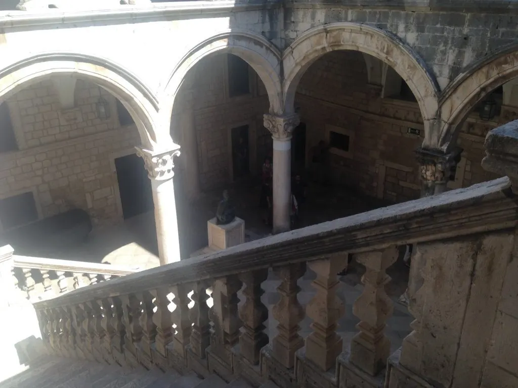 The Rector's Palace in Dubrovnik, which was used as the set for Qarth in Season X