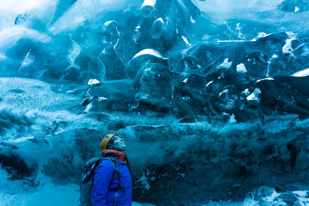 The Ice Caves, captured by Happiest Outdoors
