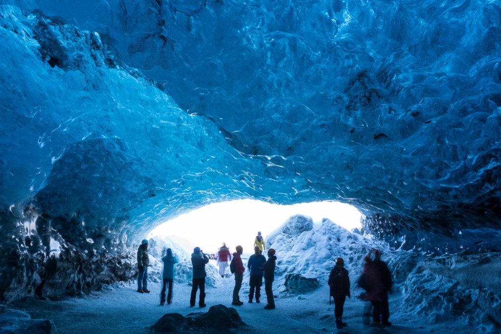 The Ice Caves in Iceland, captured by Happiest Outdoors
