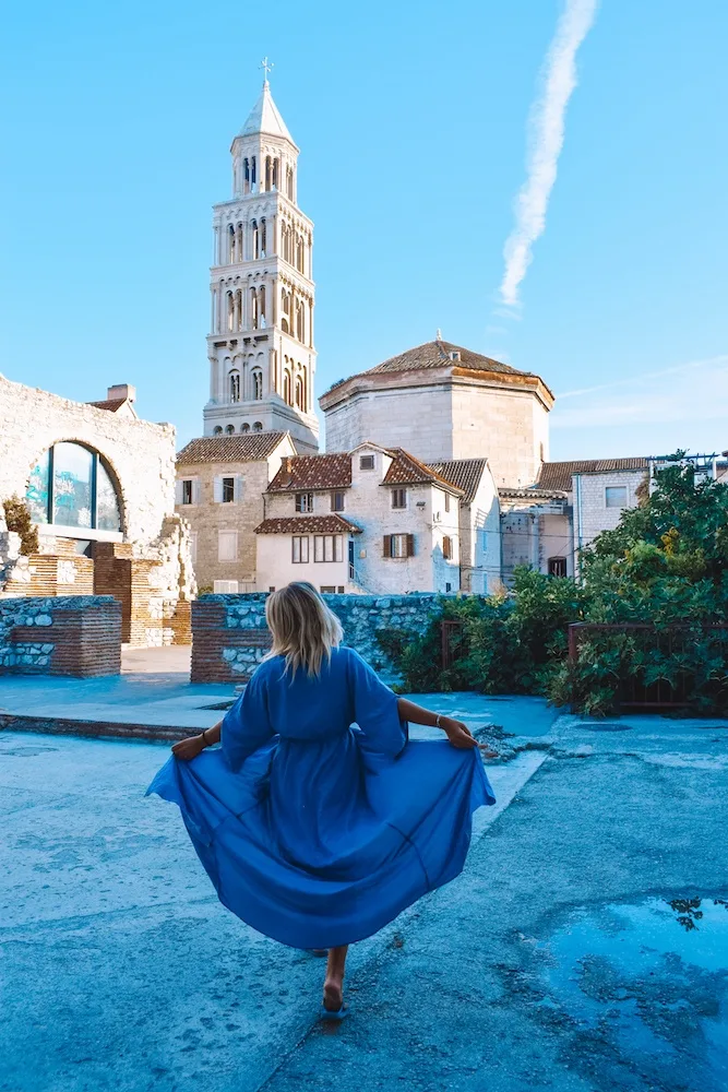 Exploring the Old Town of Split, Croatia