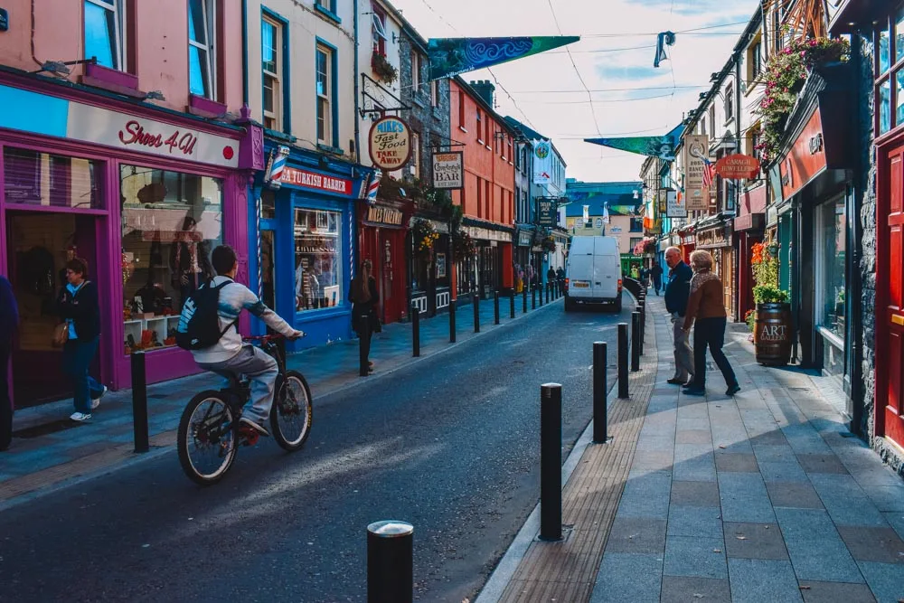 The cute streets of Killarney