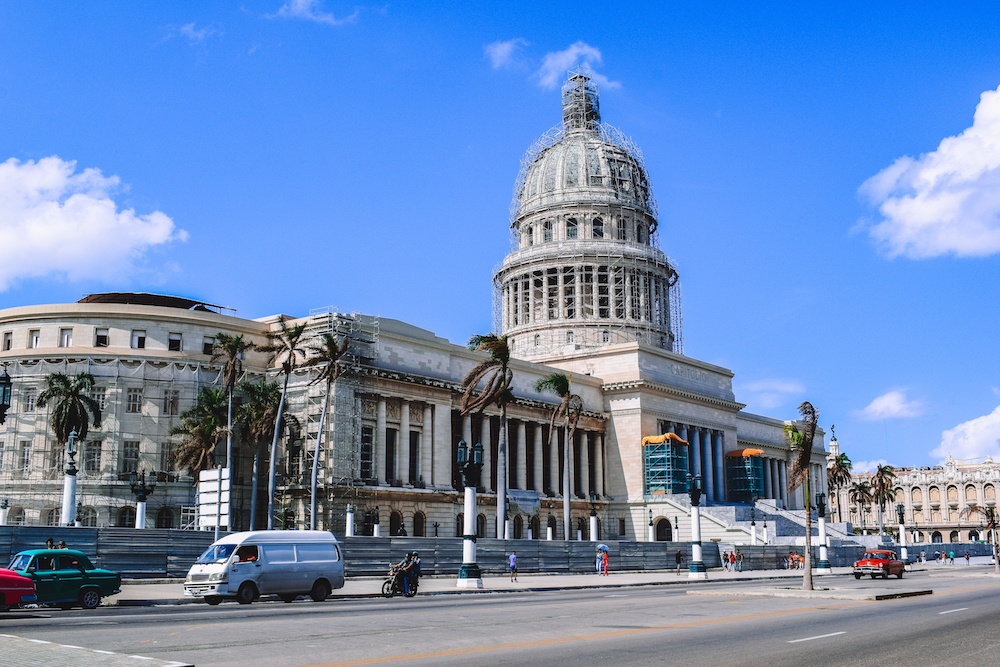 El Capitolio en La Habana, Cuba