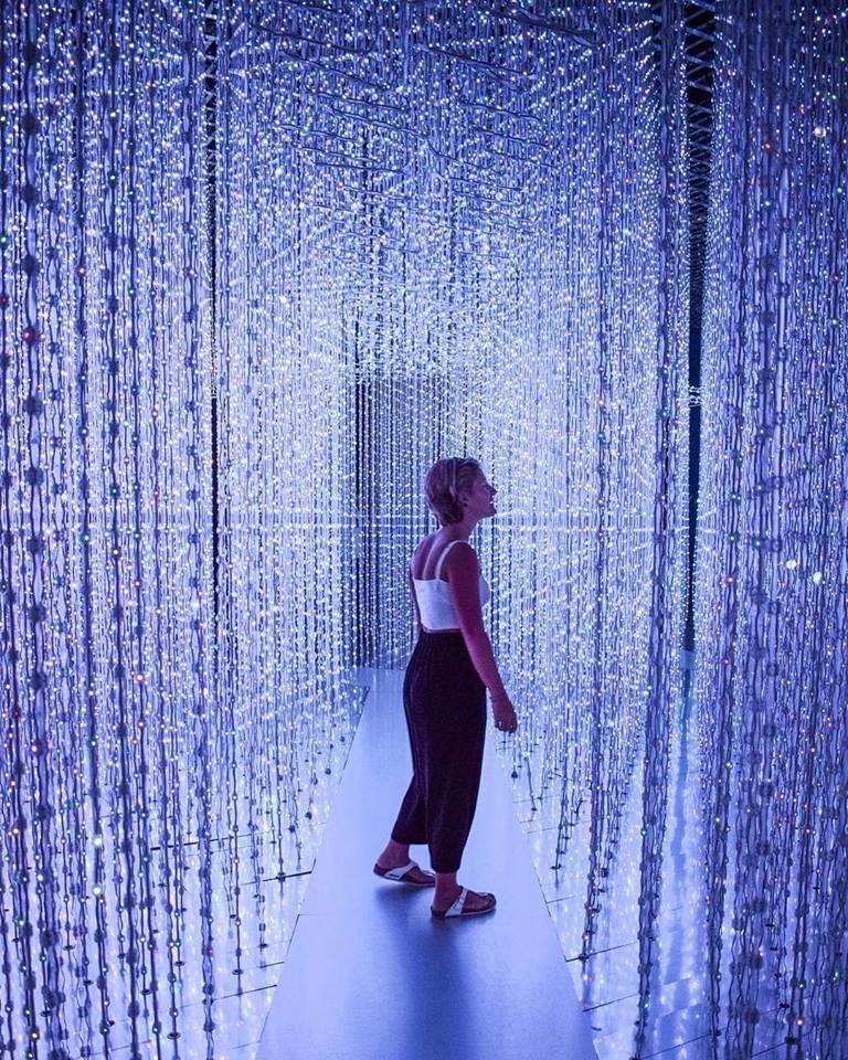 One of the exhibitions a Future World in the ArtScience Museum of Singapore
