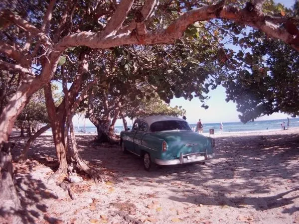 Shore based driving at the Bay of Pigs, Cuban style
