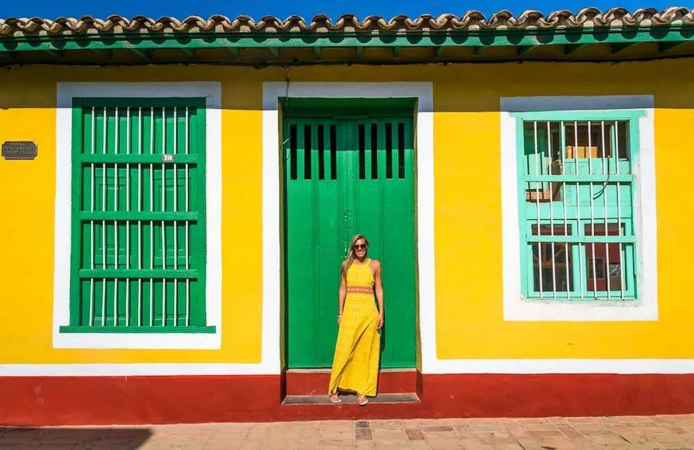 The colourful houses of Trinidad, photo by Getting Stamped