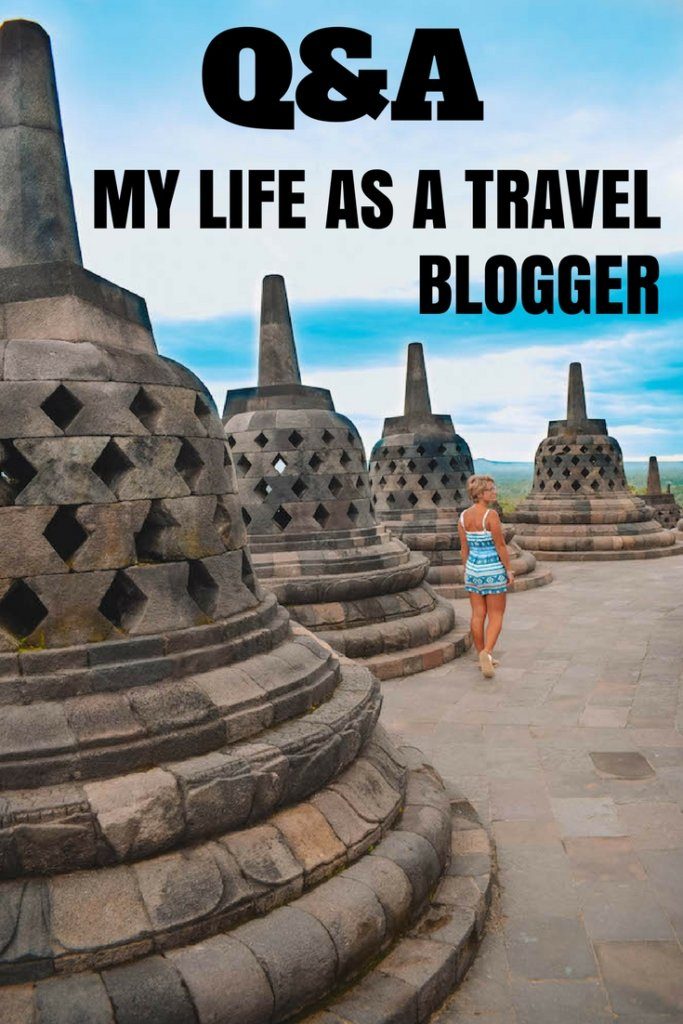 You see photos of travel bloggers on social media and it looks amazing, but what really goes on behind the scenes? In this post I answer some of the most popular questions I frequently receive about my blogging lifestyle; including how I make money with my blog, how I can afford this lifestyle, how often I travel and much more! #travelblogger