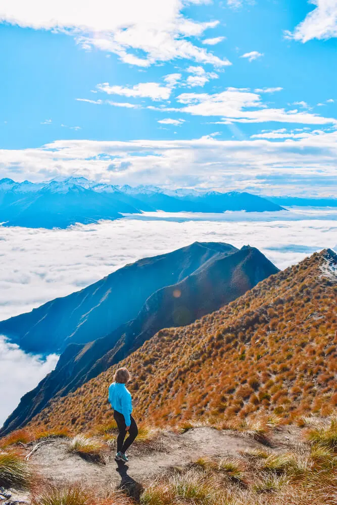 View from the top of Roy's Peak, New Zealand