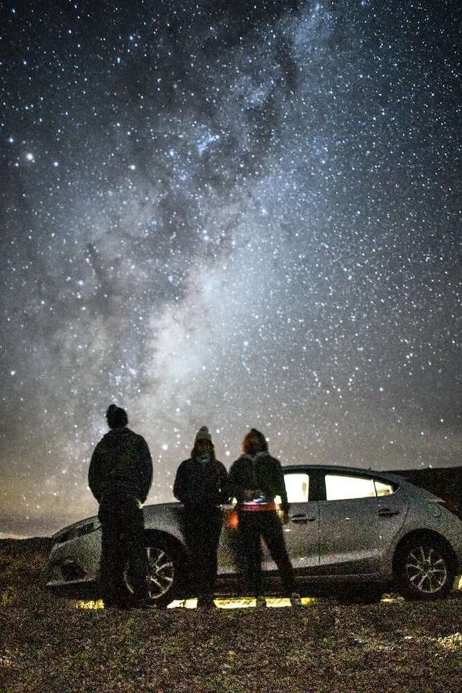 The Milky Way seen from Lake Tekapo, New Zealand, world famous stargazing spot