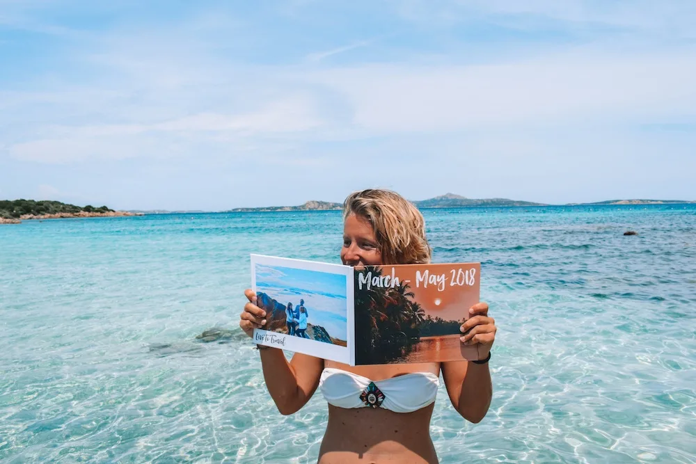 Me and my travel photo album