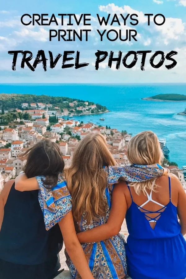 In the era of digital photography how do you make sure you don't forget about the important moments and photos? Check out these cool ways to print your best photos and record your travel memories. #travel #travelmemories #prints #photos