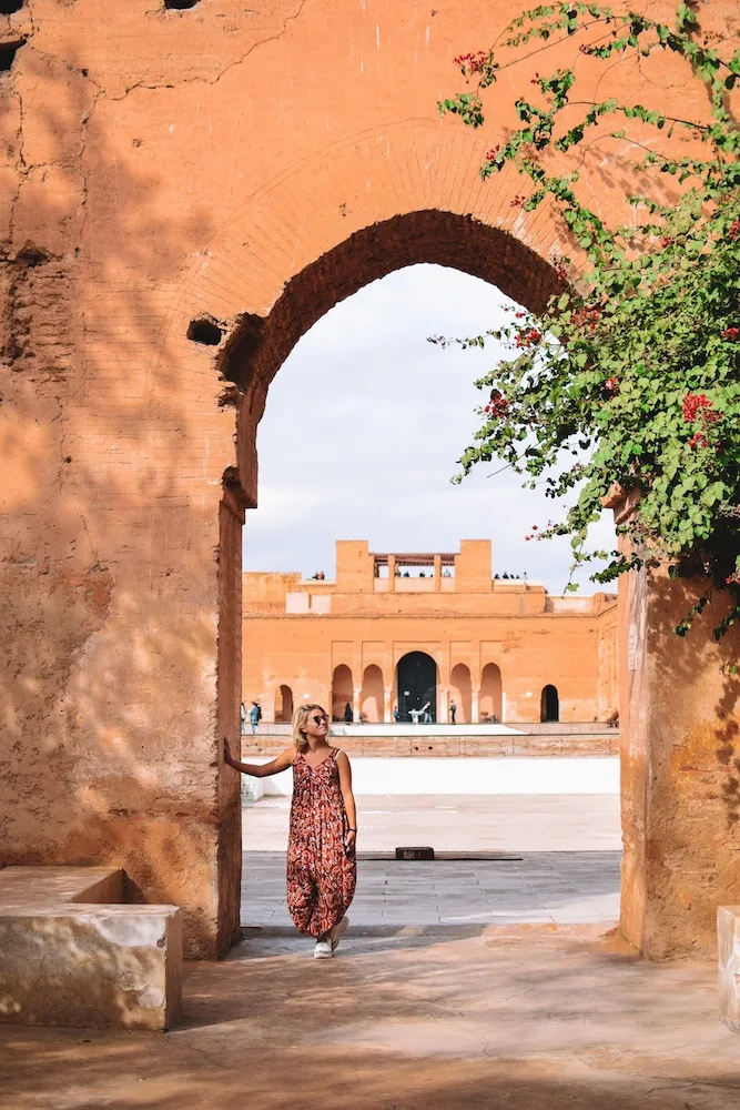 Exploring El Badi Palace in Marrakech, Morocco