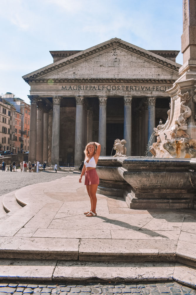 Exploring the Pantheon in Rome - my favourite place for 2 days in Rome