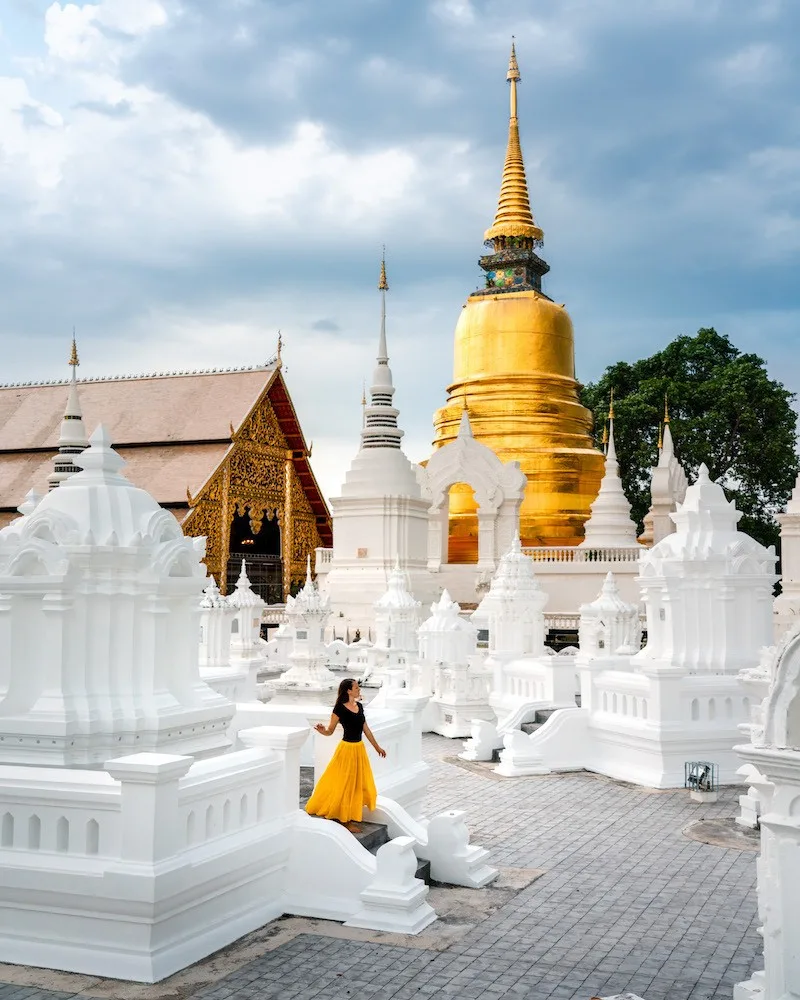 Wat Suan Dok, photo by Travels of Sophie