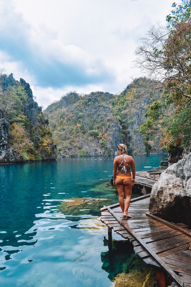 Exploring Kayangan Lake in Coron, Palawan