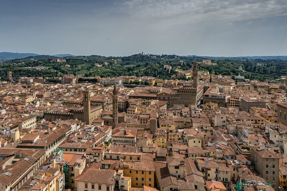 View over the rooftops of Siena, Italy - photo by Roberto Destarac on Scopio