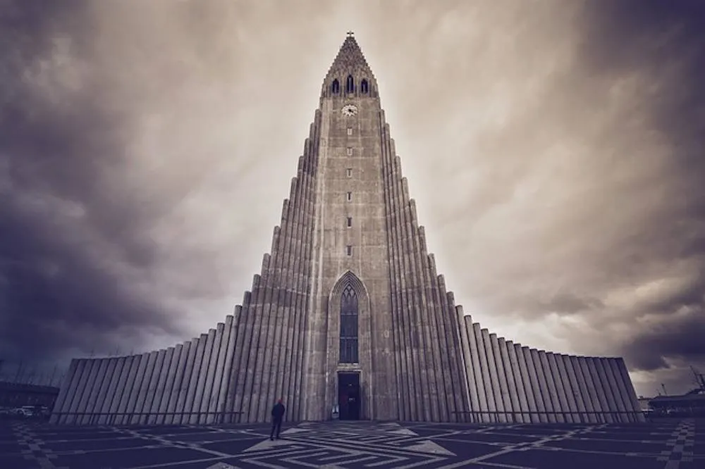 Hallgrimskirkja Church in Reykjavik