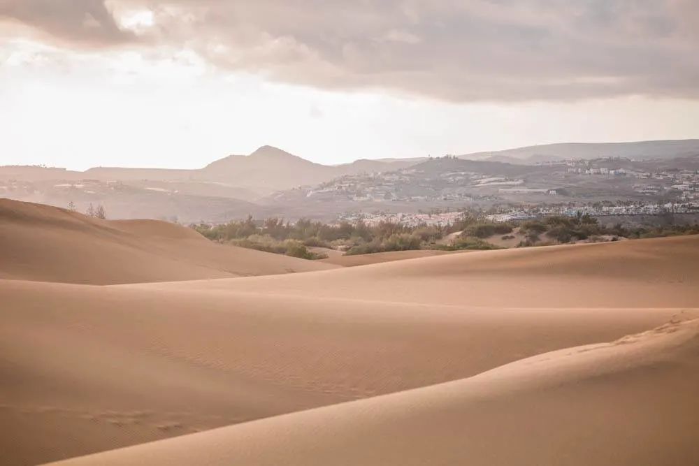 The sand dunes of Gran Canaria, photo by Alajode