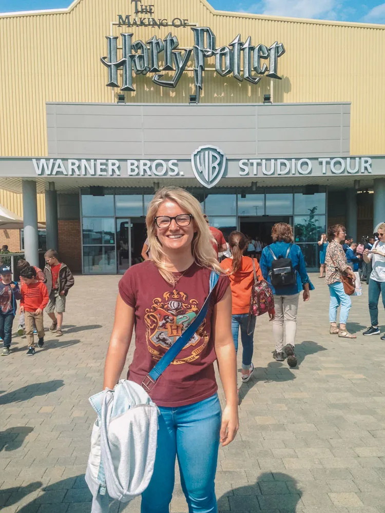Me in 2015 visiting the Harry Potter Warner Bros Studios