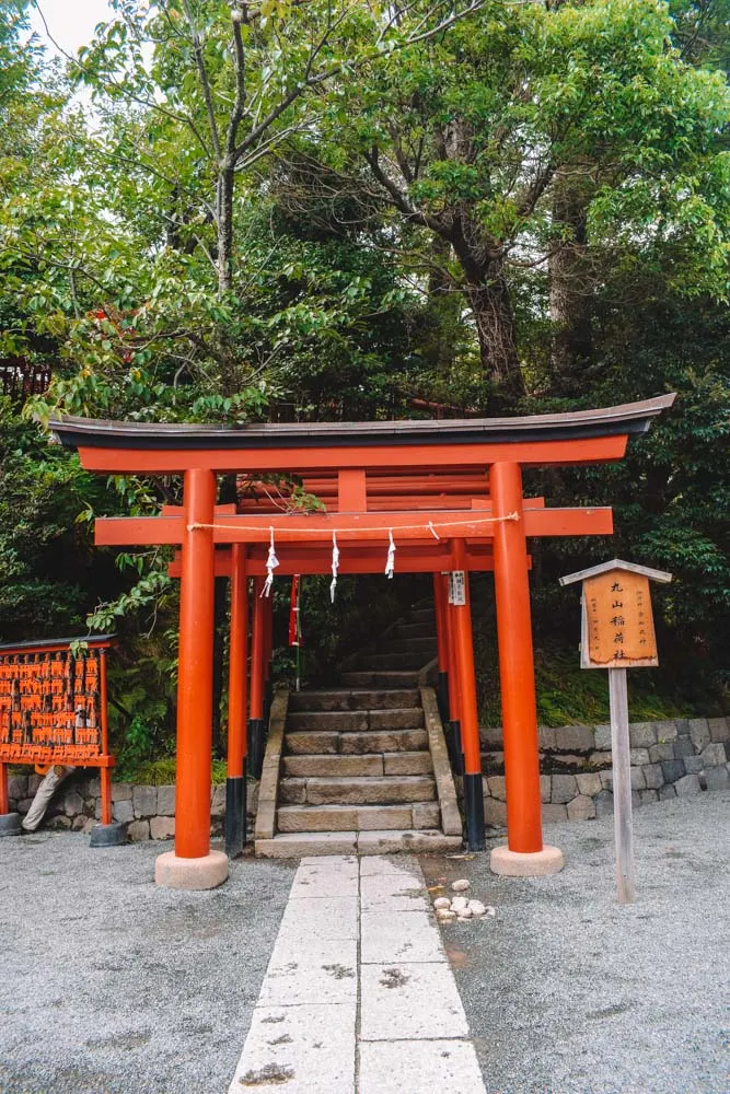 Torii gates at Tsurugaoka Hachiman-gu Temple in Kamakura 
