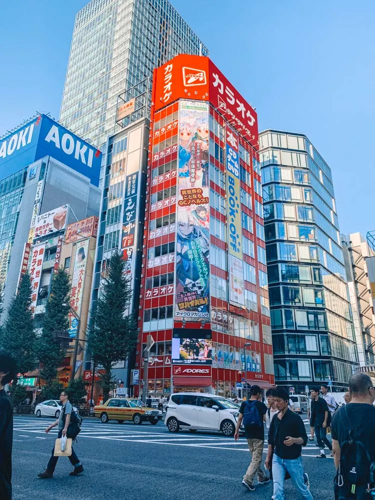 Exploring Akihabara in Tokyo