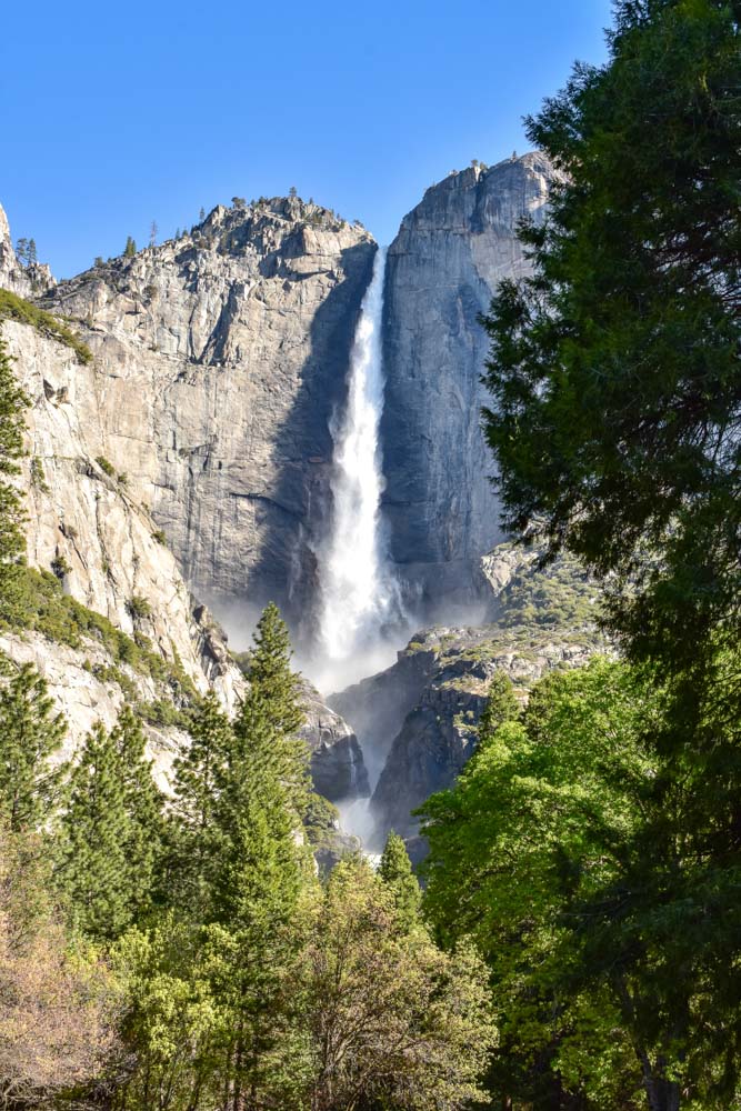 Lower Yosemite Falls, photo by Bartender Abroad