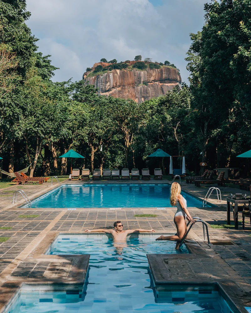 the main pool of Sigiriya Hotel - photo by Where Life Is Great