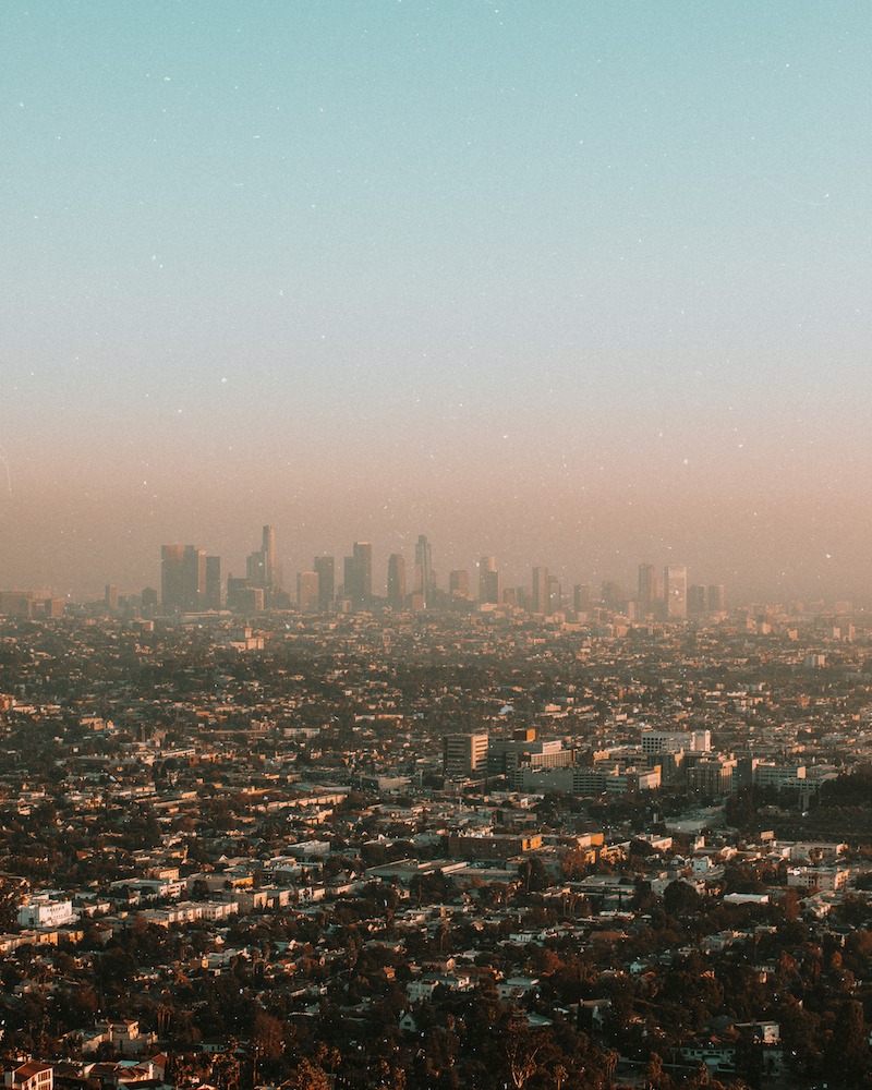 View over Los Angeles from Griffith Observatory - Photo by Khurum Khan on Scopio