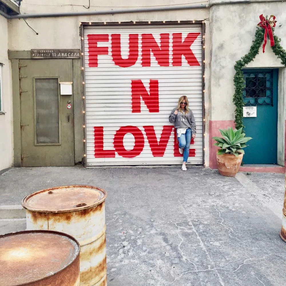 Funk Zone in Santa Barbara - photo by Passports and Preemies