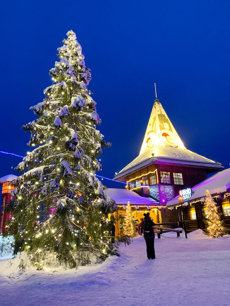 Exploring Santa Claus Village in Rovaniemi, Finland