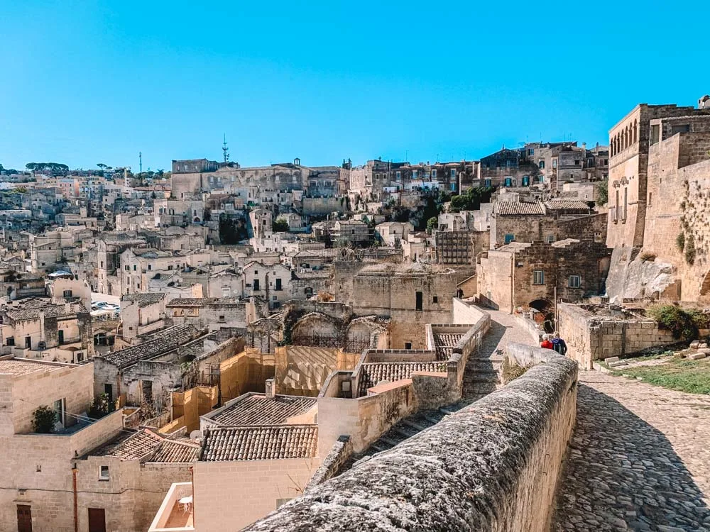 Wandering around the cute streets of the Sassi di Matera