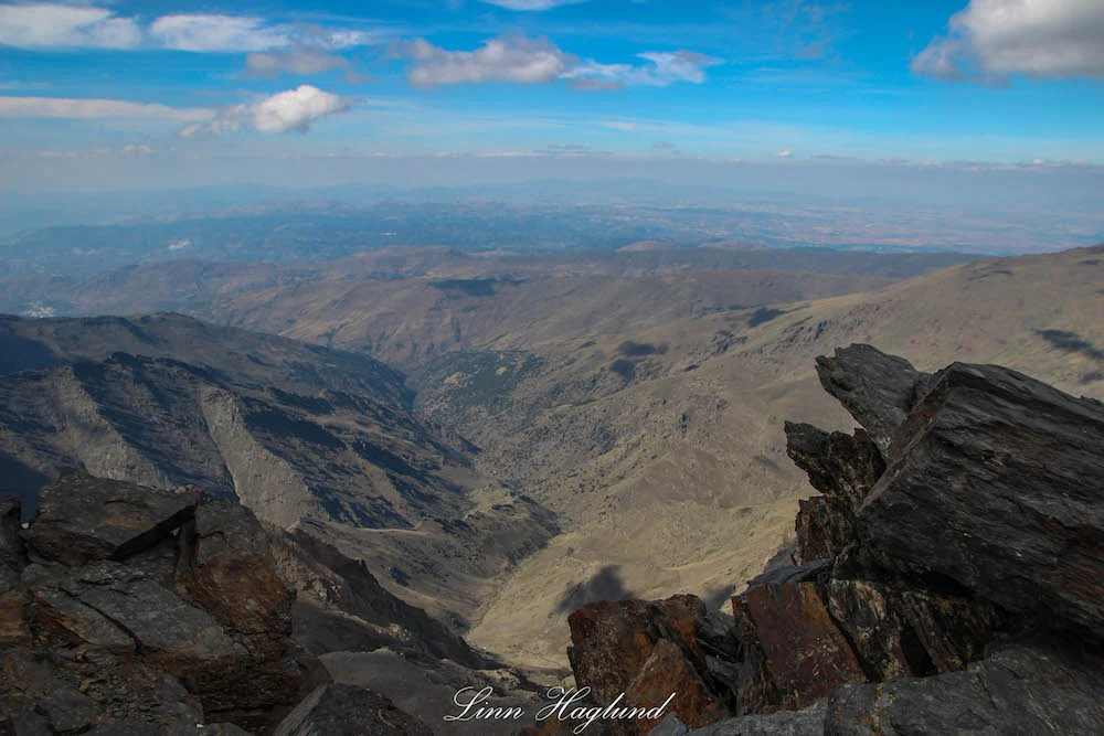 View from the top of Mulhacen - photo by Brainy Backpackers