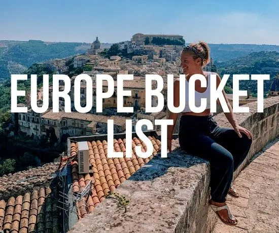 Europe bucket list