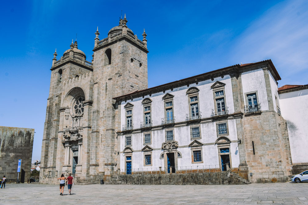Porto Cathedral - its surroundings are one of the best areas to stay in Porto