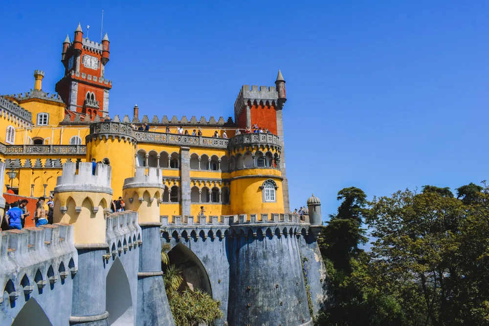 Exploring Pena National Palace in Sintra, Portugal