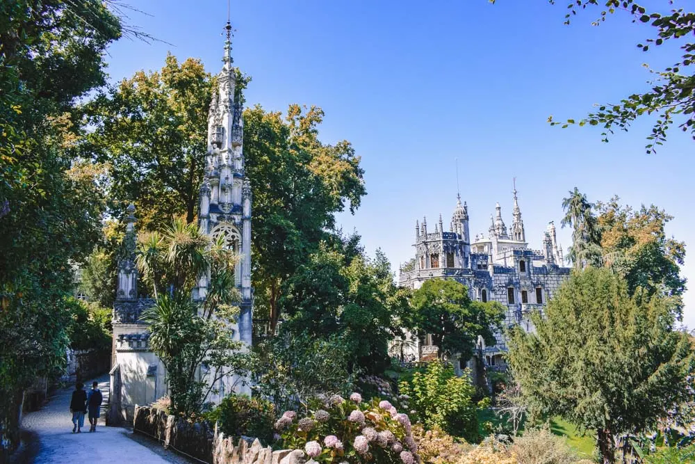 The chapel and palace of Quinta da Regaleira in Sintra