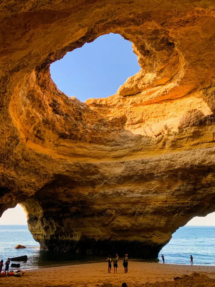 Exploring Benagil Cave in the Algarve, Portugal