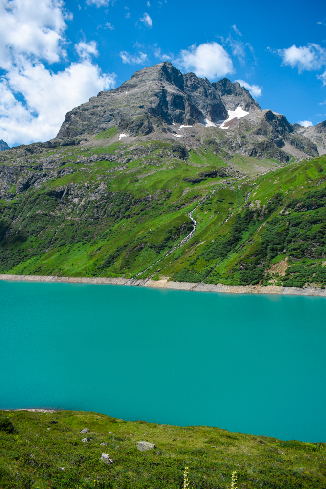 The stunning Kapall Lake in St Anton, Austria 