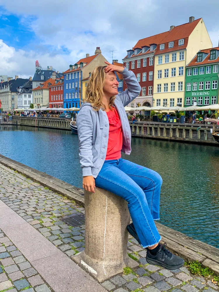 Exploring the famous Nyhavn in Copenhagen, Denmark
