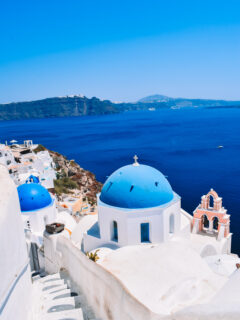 Exploring the streets and sights of Oia, Santorini