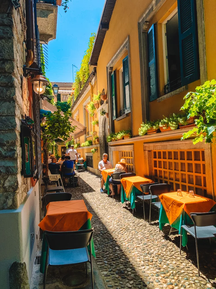 Exploring the picturesque streets of Bellagio in Lake Como, Italy