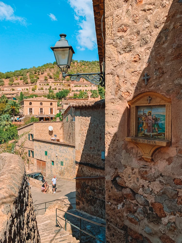 Exploring the charming streets of Deia in Mallorca