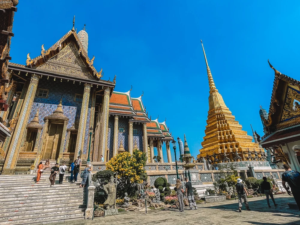 Exploring the Grand Palace in Bangkok, Thailand - a must in any Bangkok 3-day itinerary