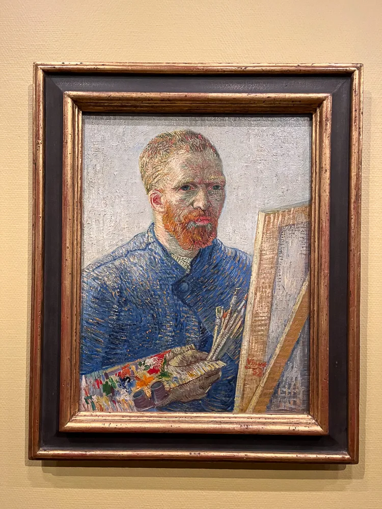 Visiting the famous Van Gogh Museum in Amsterdam - the highlight of any Amsterdam weekend itinerary 