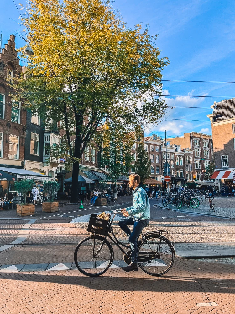 Exploring Amsterdam on two wheels