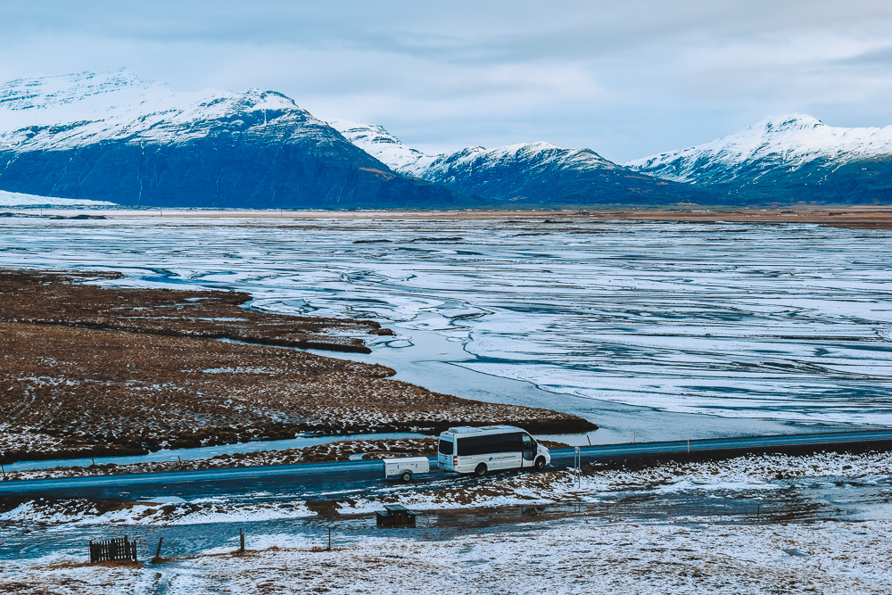 Breathtaking drive around Iceland