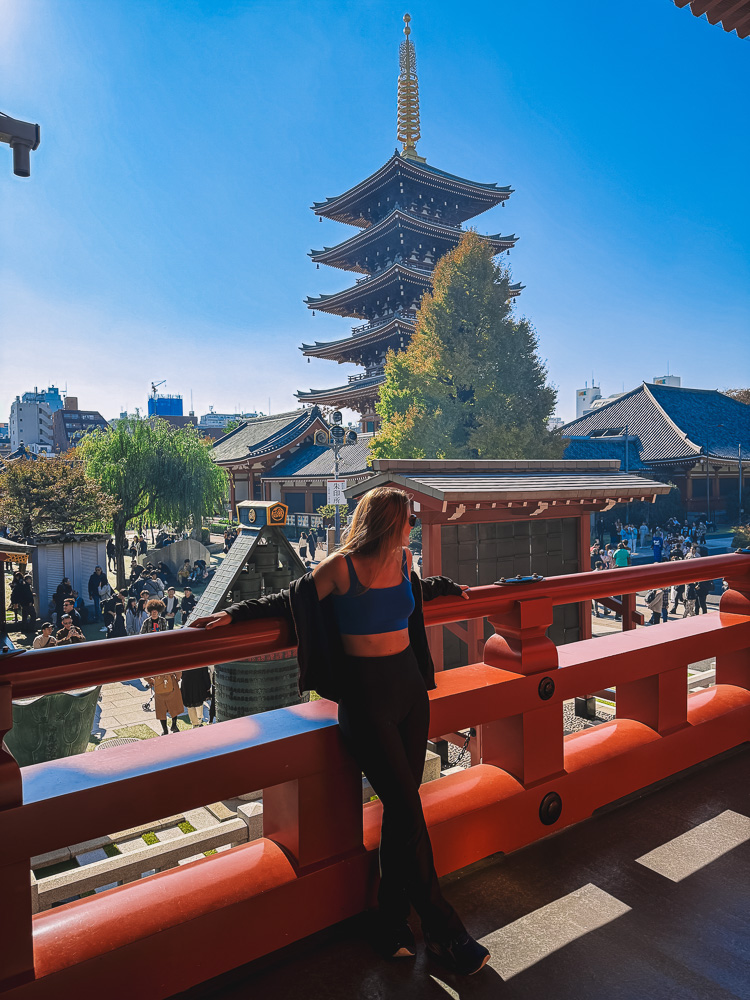 Me at the Senso-ji Temple in Asakusa Tokyo, Japan