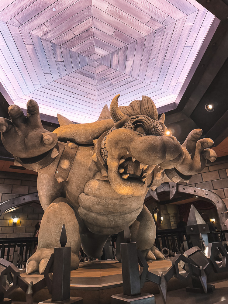 The entrance to Koopa's Challenge at Super Nintendo World at USJ