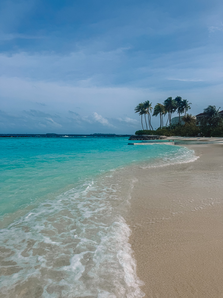 The beach at OBLU XPERIENCE Ailafushi